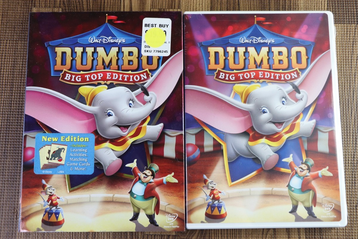 Disney Dumbo Big Top Edition w/ Slipcover (DVD, 2006