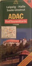 Leipzig, Halle, Saale-Unstrut RadTourenkarte 1:75 000 - ADAC-Verlag