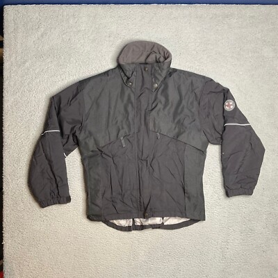 Mountain Horse Weather Protective System Black Parka Coat Mens M Measured