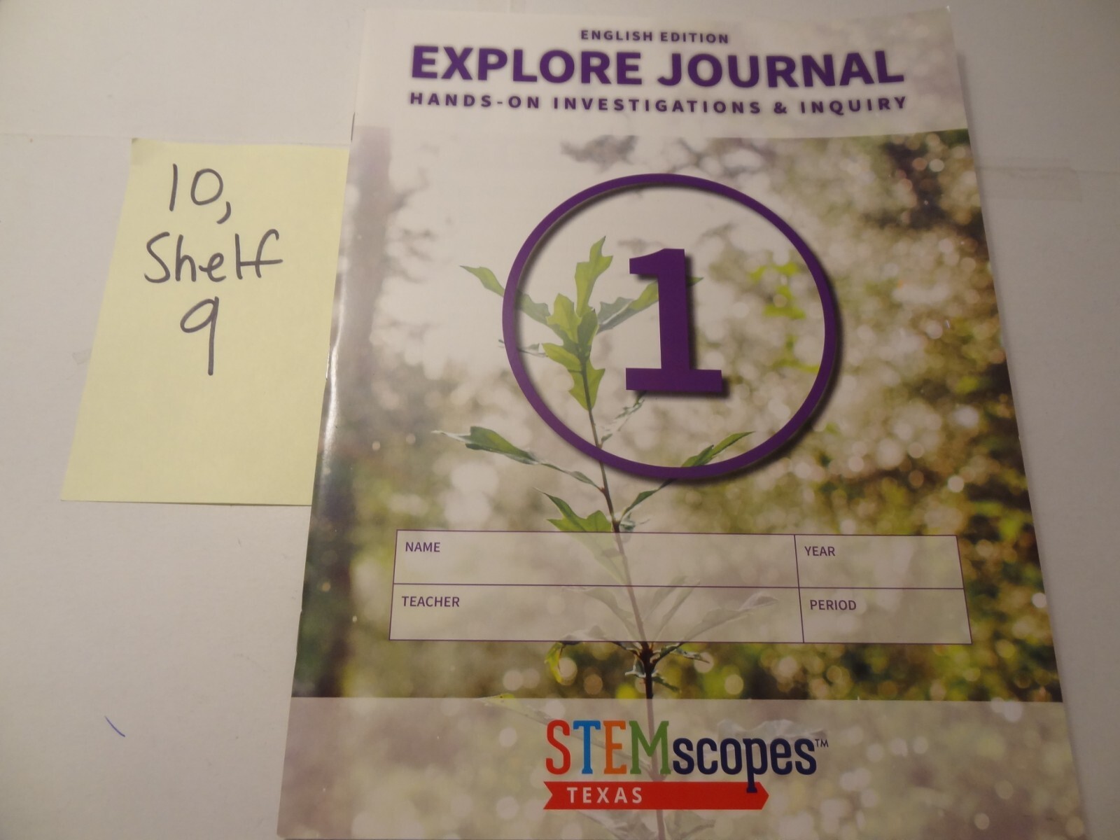 STEMscopes Texas Grade 1 Explore Journal as Shown | eBay