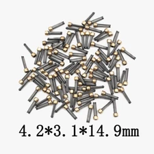 100pcs Fuel injector micro filter  top feed mpi auto parts  Size 4.2x3.1x14.9mm