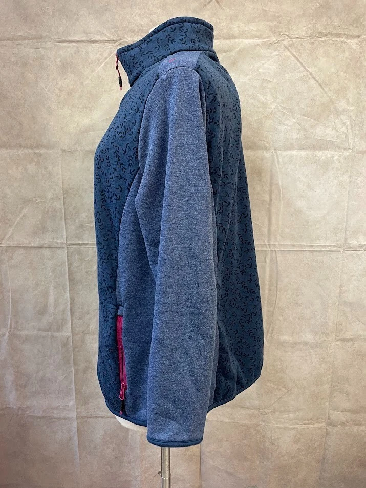 Chaqueta polar azul para mujer CMP entre estaciones chaqueta funcional talla XXXL Foto 2 de 4