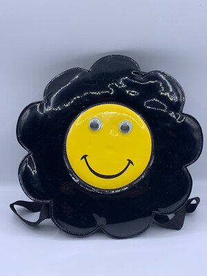 USED Giotto Kids Baby Bebè Backpack Smiley Face Bag Amazon.com: KLWQR Smiley Face Backpack Cute Lightweight  main image 3
