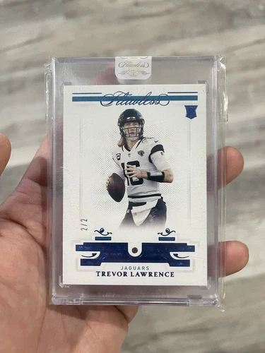 2021 Flawless Trevor Lawrence Aquamarine 2/2 - MAKE OFFERS!!!