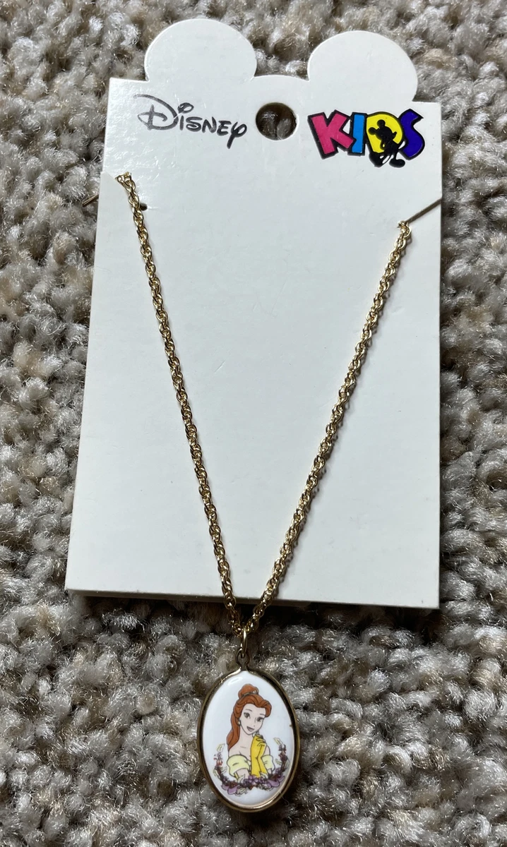 Disney Kids Belle Necklace Vintage Beauty and the Beast