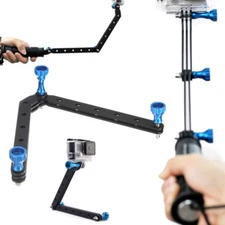 MaximalPower CNC Aluminum Self-Shoot Arm, with Three Steel Screws for GoPro