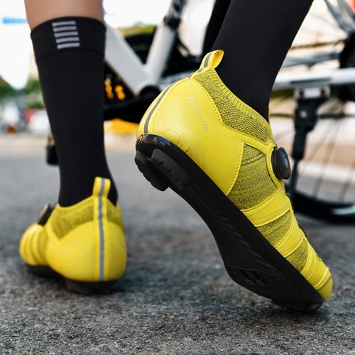 MTB Cycling Shoes Men Breathable Road Bike Shoes Racing Mountain Bicycle Shoes - Picture 15 of 21