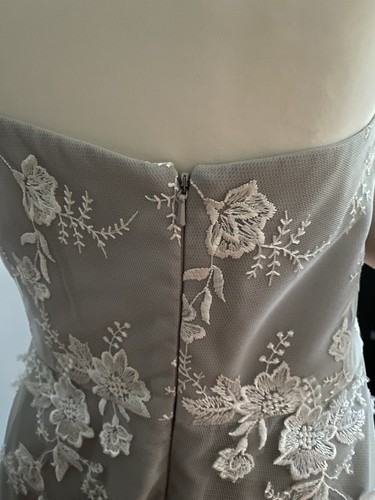 Dessy Collections Vals Tul Encaje Dama de honor Muestra Vestido Talla 16 (212) - Imagen 3 de 5