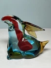 Vintage Murano Venetian Art Glass  Rabbit Paperweight Figurine Sculpture JICo