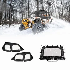 Soft Upper Door Cab Enclosure + Rear Window for Polaris RZR XP 4 1000 2014-2023