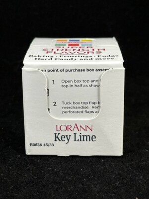 LorAnn Key Lime SS Flavor- 1 dram bottle (.0125 fl oz.) - 12 Pack Bundle