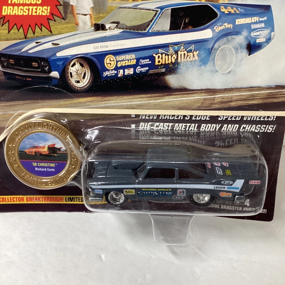 Johnny Lightning, Dragsters, NHRA, #51 Christine, 1/ 64 Scale  - Image 2 of 4