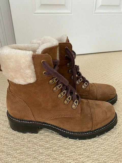 Frye samantha hiker cognac sales