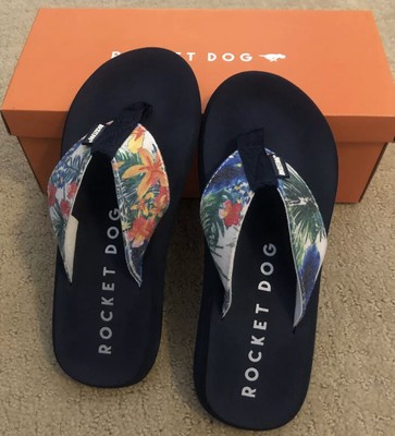 rocket dog flip flops size 5