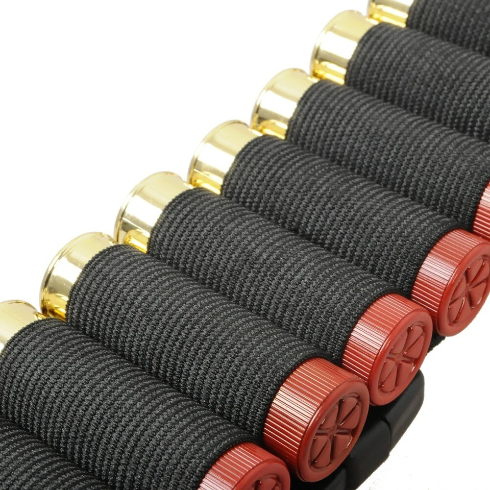 25 Round Tactical Shotgun Shell Holder 12 20Gauge Ammo Carrier Waist Belt Sling - Image 3 of 4