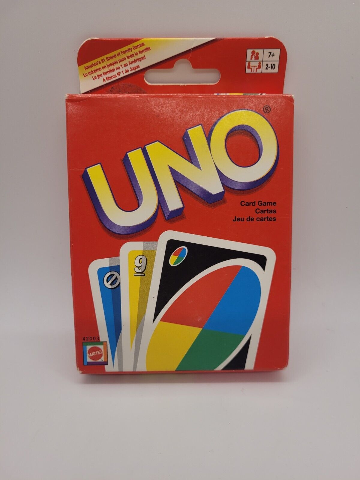  Mattel Games UNO: Classic Card Game, Multi, 8 x 3-3/4 x 81/100  in (42003),7 years and up : Toys & Games