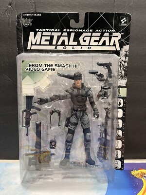 Metal Gear Solid McFarlane Toys Solid Snake Action Figure Series 1 - NEW Sealed