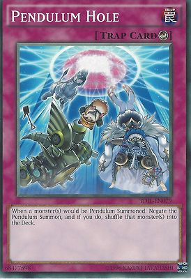 YU-GI-OH CARD: PENDULUM HOLE - TDIL-EN079