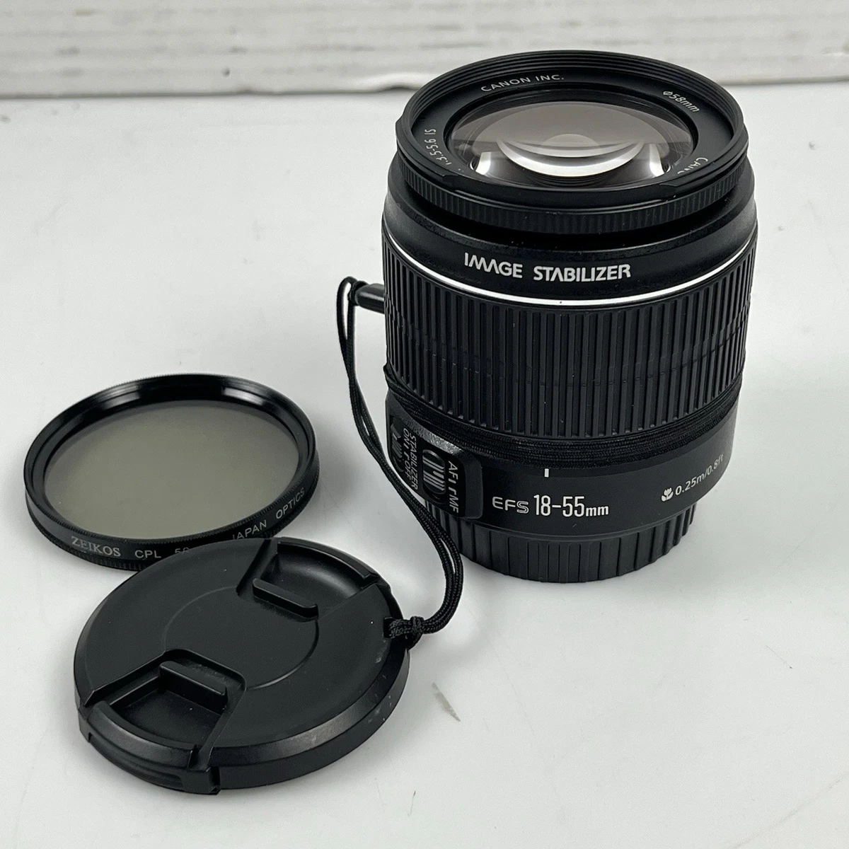 Canon EF-S f⁄3.5 Camera Lenses 18-55mm Canon EF-S 18-55m f3.