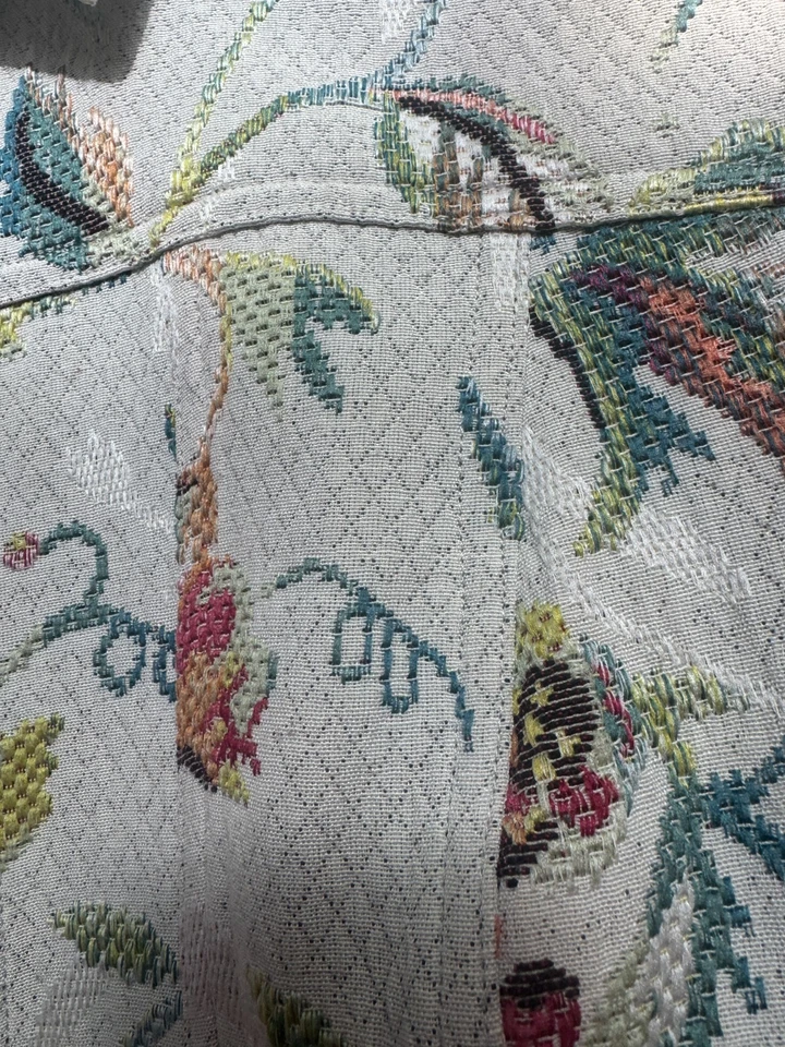 4) Christopher & Banks Women PS Small Jacket Denim and Floral GRANDMA CORE Lot - Image 4 of 4