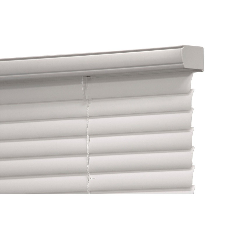 Cordless Vinyl Light Filtering Blinds 1 Inch Slats Easy Clean Safe Kids New