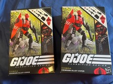 Hasbro G.I. Joe Classified Series Crimson Alley Viper  91  2X Action Figure