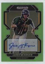 2022 Panini Prizm Draft Picks Lime Green /23 Jared McKenzie #PDP141 Auto