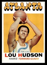 1971-72 Topps #110 Lou Hudson Atlanta Hawks NR-MINT PACK FRESH! SET BREAK!