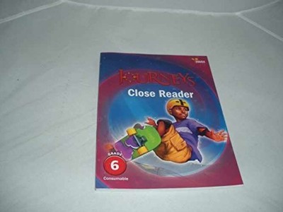 Close Reader Grade 6 (Journeys) - Paperback, by Houghton Mifflin Harcourt - Good