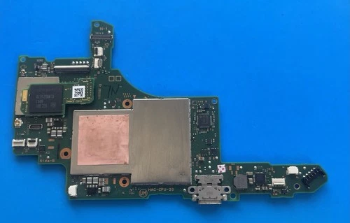 Nintendo Switch Motherboard Main Board HAC-CPU-20 FAULTY FOR PARTS - PI3USB BURN