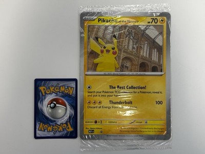 UK Exclusive Pikachu At The Museum JUMBO Mega Evolution Promo