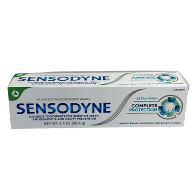 Sensodyne Complete Protection Sensitive, Extra Fresh - 3.4 Ounces, EXFEB26