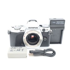 OLYMPUS OM D E M5 Mark II Body Mirrorless Silver Functionality Confirmed Olympus