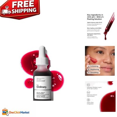 The Ordinary AHA 30% + BHA 2% Peeling Solution for Smoother, Brighter Skin