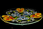 Large Handmade Vintage Sydenstricker Art Glass Plate  - 14 1/2" diameter — photo 1