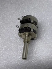 NOS CLAROSTAT potentiometer 100 kOhm, 2W dual, 721074/20 9110 Mexico