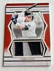 Aaron Judge 3/5 Red Game Used Patch 2025 Topps Definitive Baseball Card