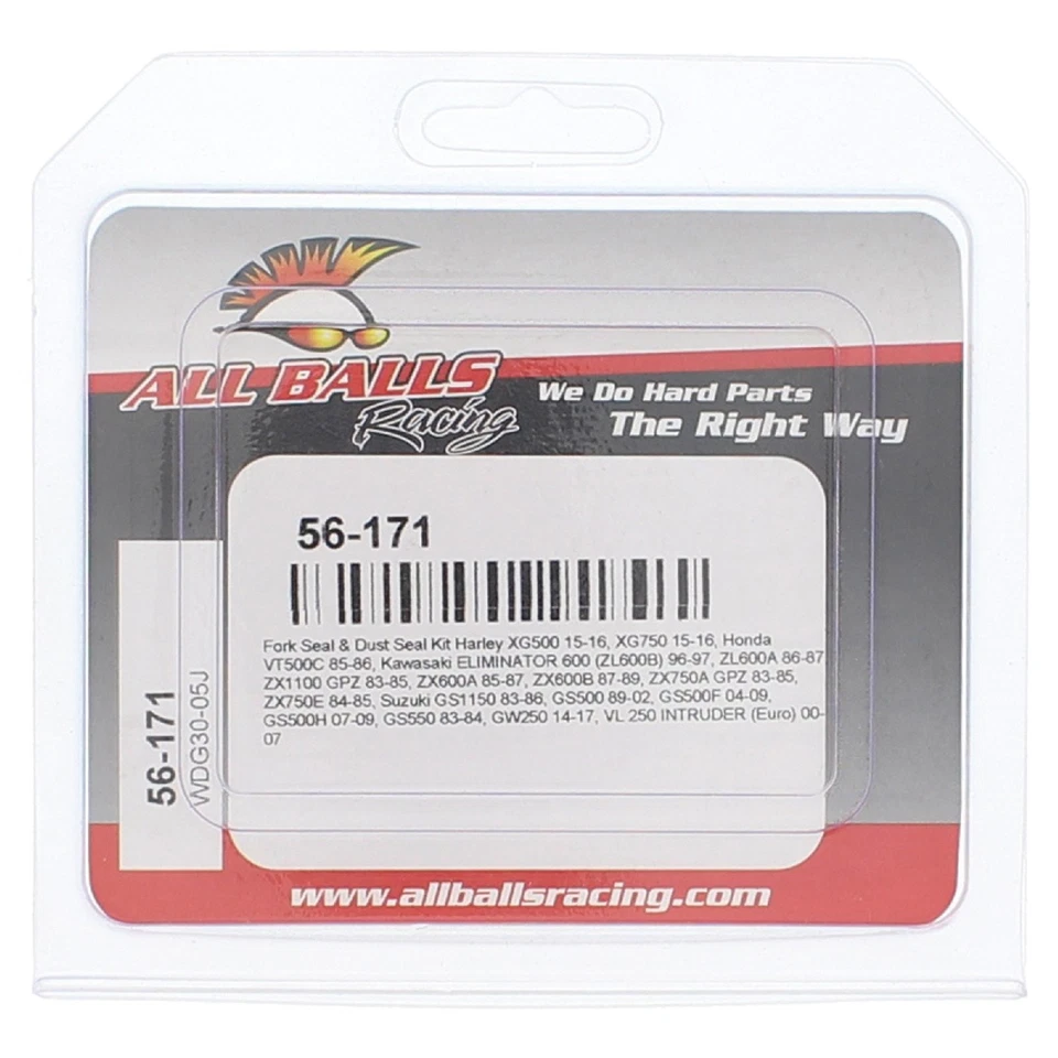 Kit de horquilla y sellado antipolvo All Balls 56-171 para Suzuki GS 500 H 2007-2009 Foto 4 de 4