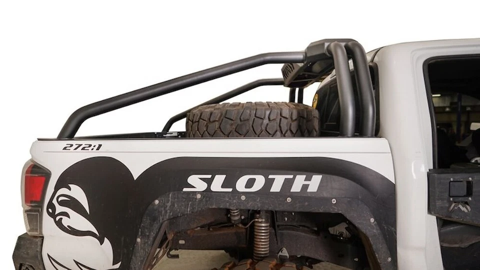 Barra de plataforma para camioneta Fab Fours 2016-2023 Toyota Tacoma Sport Rack TTSR16-1 estilo tubular Foto 3 de 4