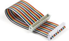 40-Pin Male to Female GPIO Ribbon Cable for Raspberry Pi with TFT LCD Display