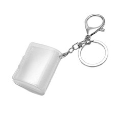 2X(1 Stück 16 Bilder Buch Halter Schlüsselanhänger V Zum Selbermachen Geschenke für Freund5644