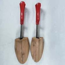 Shoe Keepers Rochester Shoe Tree Co #4 Small Wood Stretcher Travel Tree Vintage