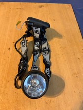 Petzl Adult Head Torch – Vintage Model with Adjustable Strap & Spare Bulb