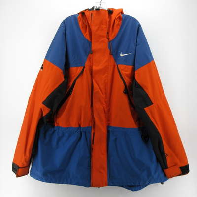 VINTAGE Nike ACG Jacket Men XL Orange All Conditions Storm Fit