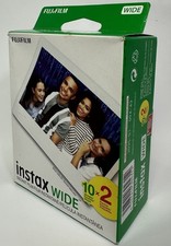 Fuji Film Instax Wide 10 Sheets X2 Instant Film Exp. 01/2025 New Sealed