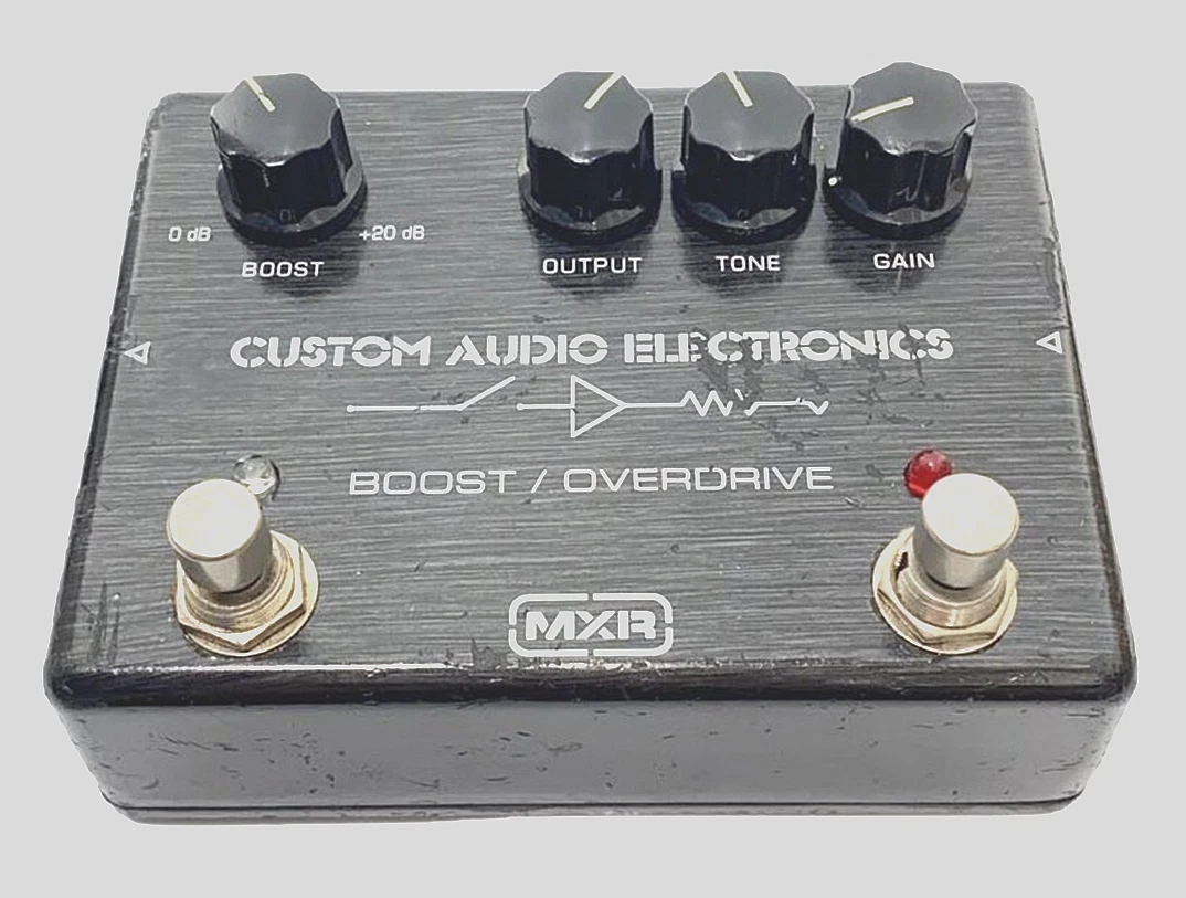 MXR MC402 Custom Audio Electronics Boost Overdrive Used Tested