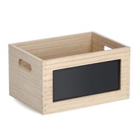 Organizer Aus Holz, BehäLter Mit Kreidetafel