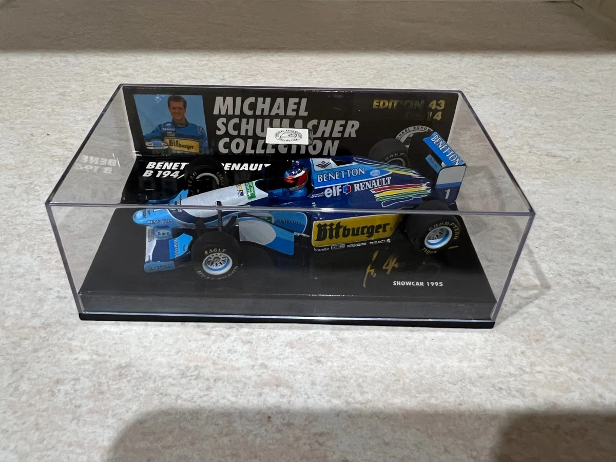 MINICHAMPS Michael Schumacher Plastic Diecast Formula 1 Cars for