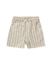 Rylee + Cru Collective Bermuda Linen-Blend Short