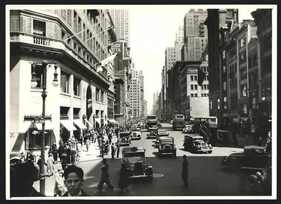 Photographie New York, vue le long de la 42e rue - Photo 1/2